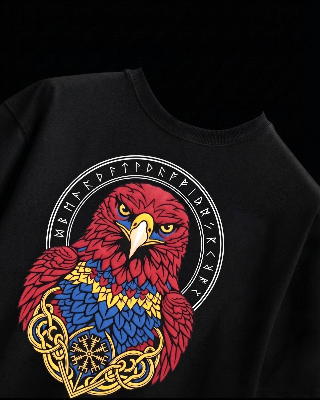 Raven sigil black
