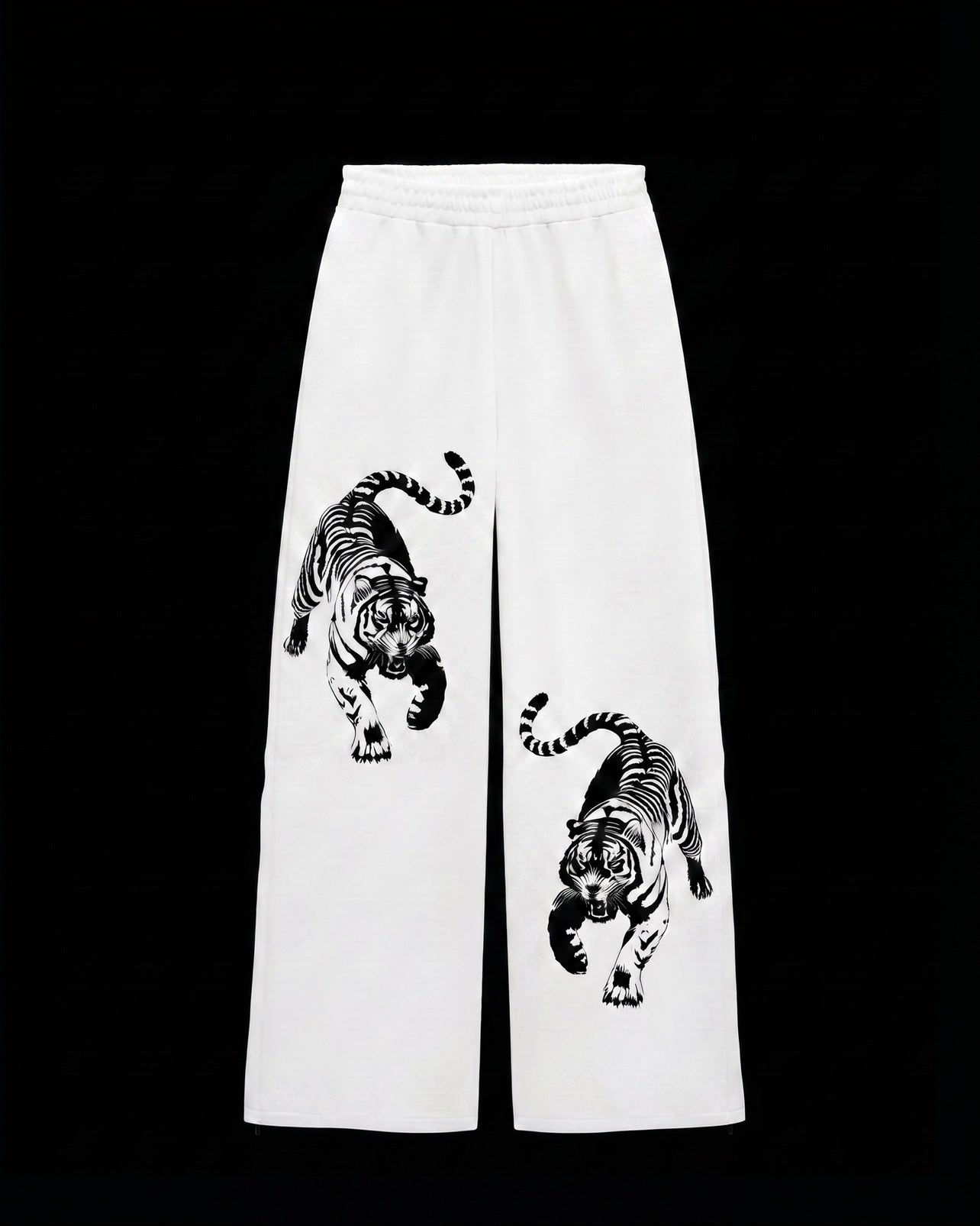 White tiger sweatpants