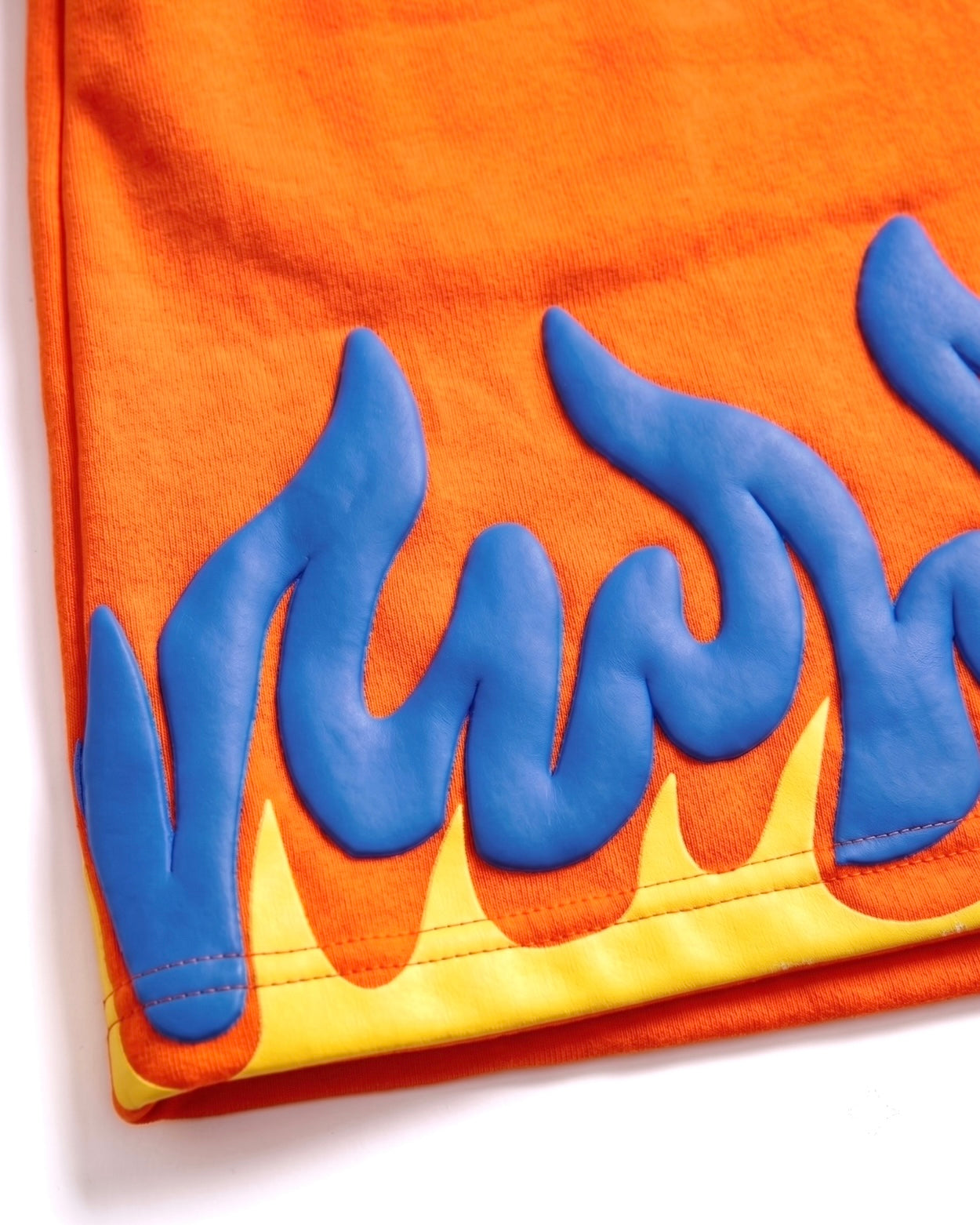 Orange fury shorts