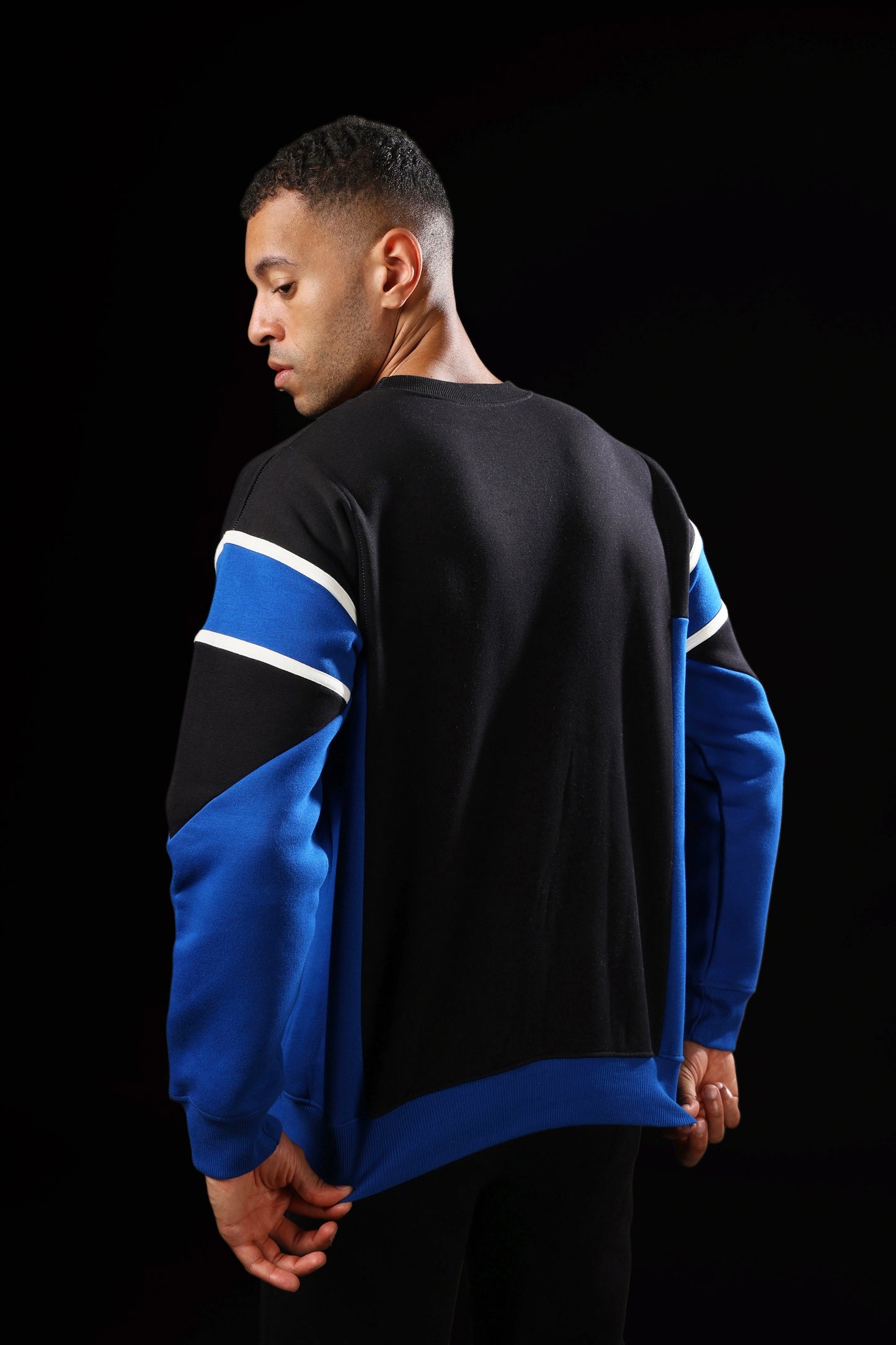 Blue Racing Sweatshirt