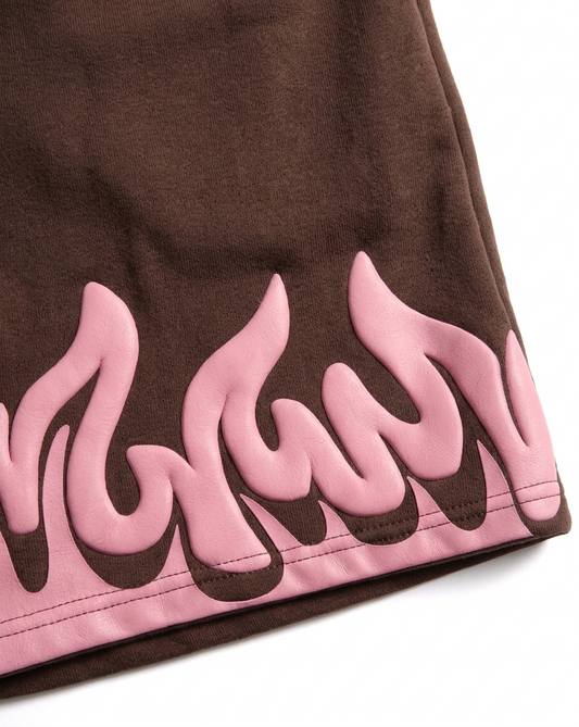 Mocha brown shorts