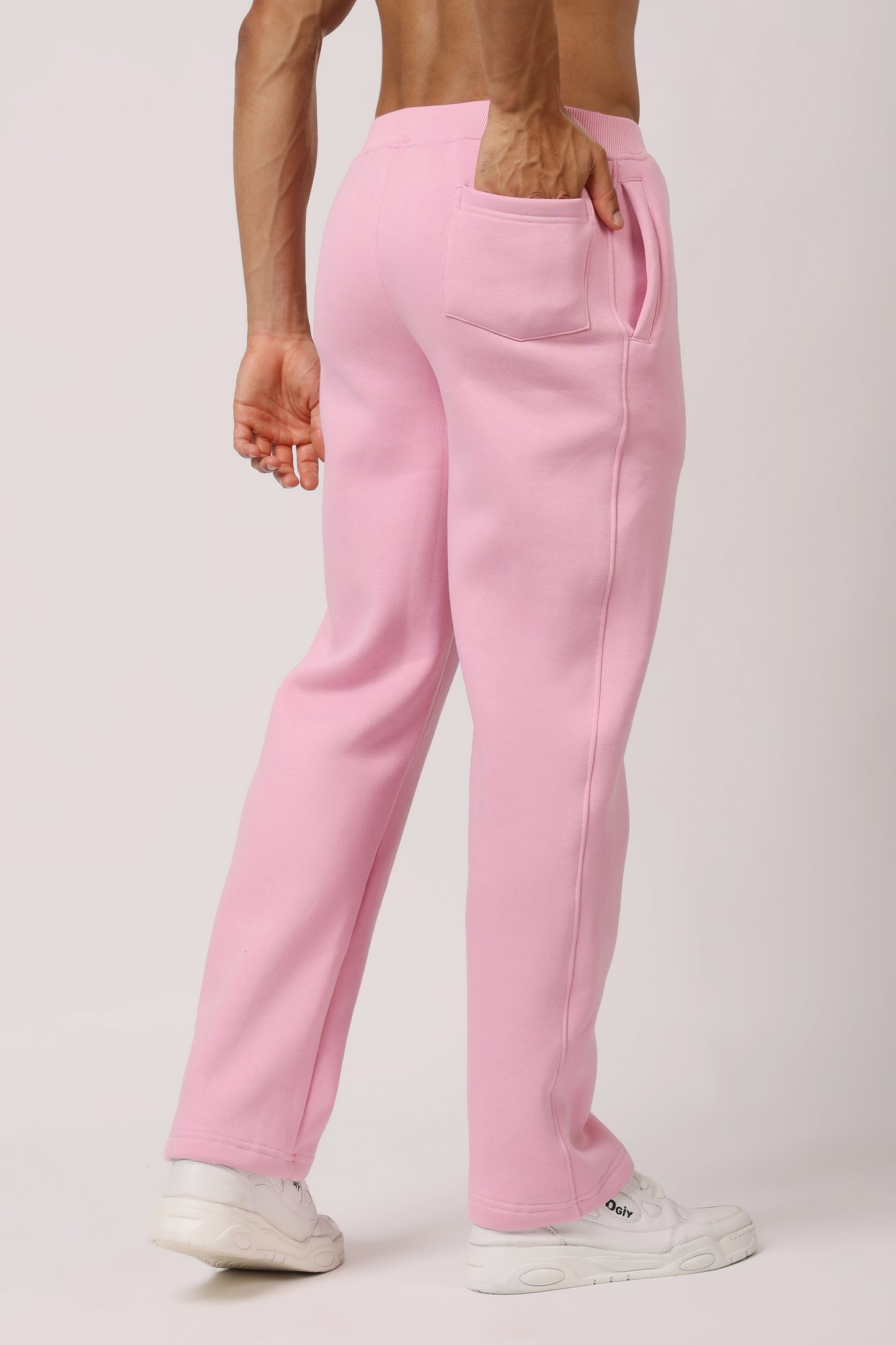 Pink sweatpants