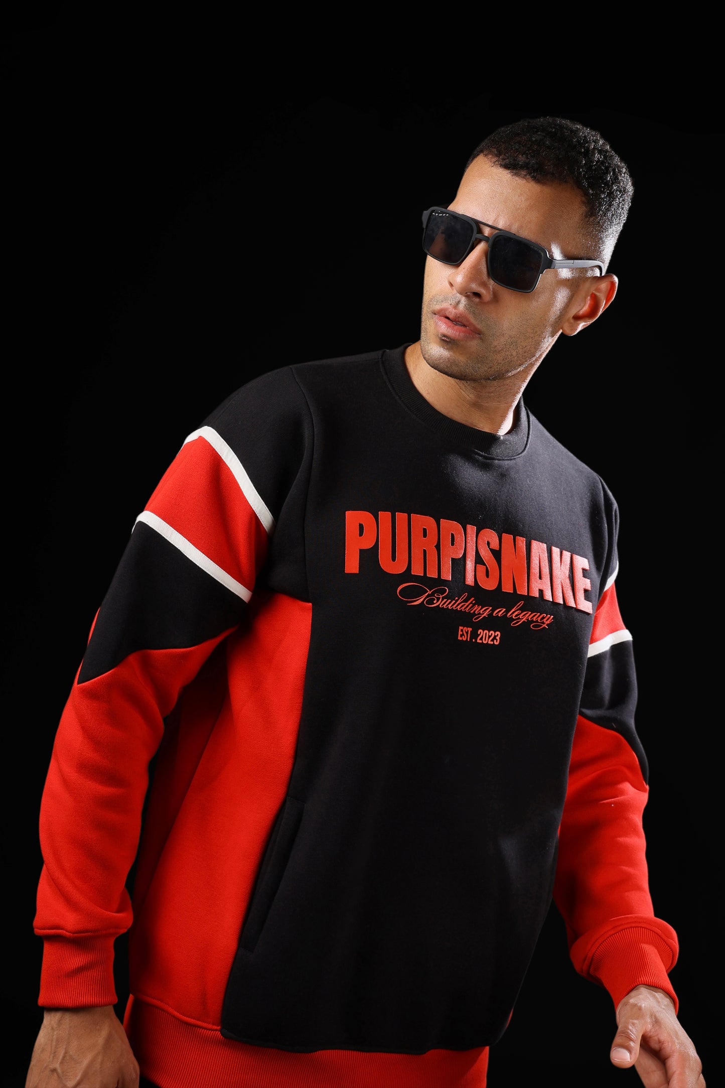 RED RACING SWEATSHIRT