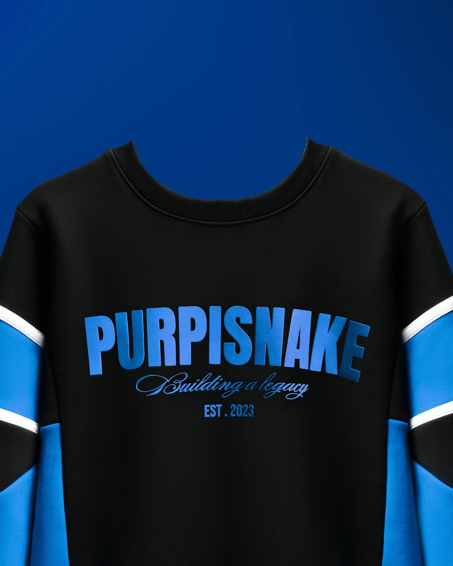 Blue Racing Sweatshirt