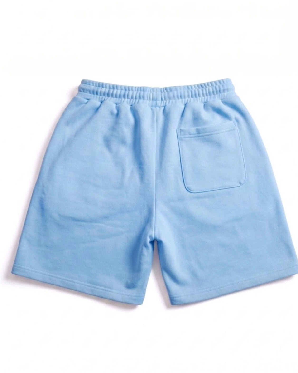 Light blue flame shorts