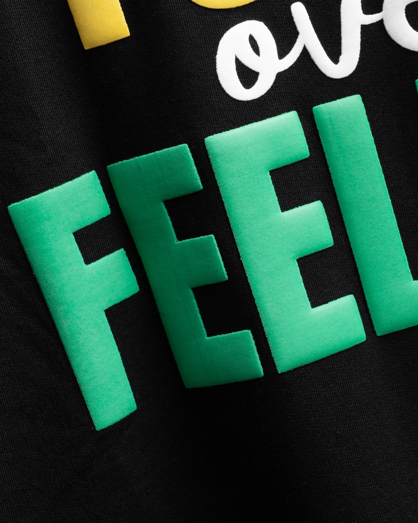 Funds over feelings Black