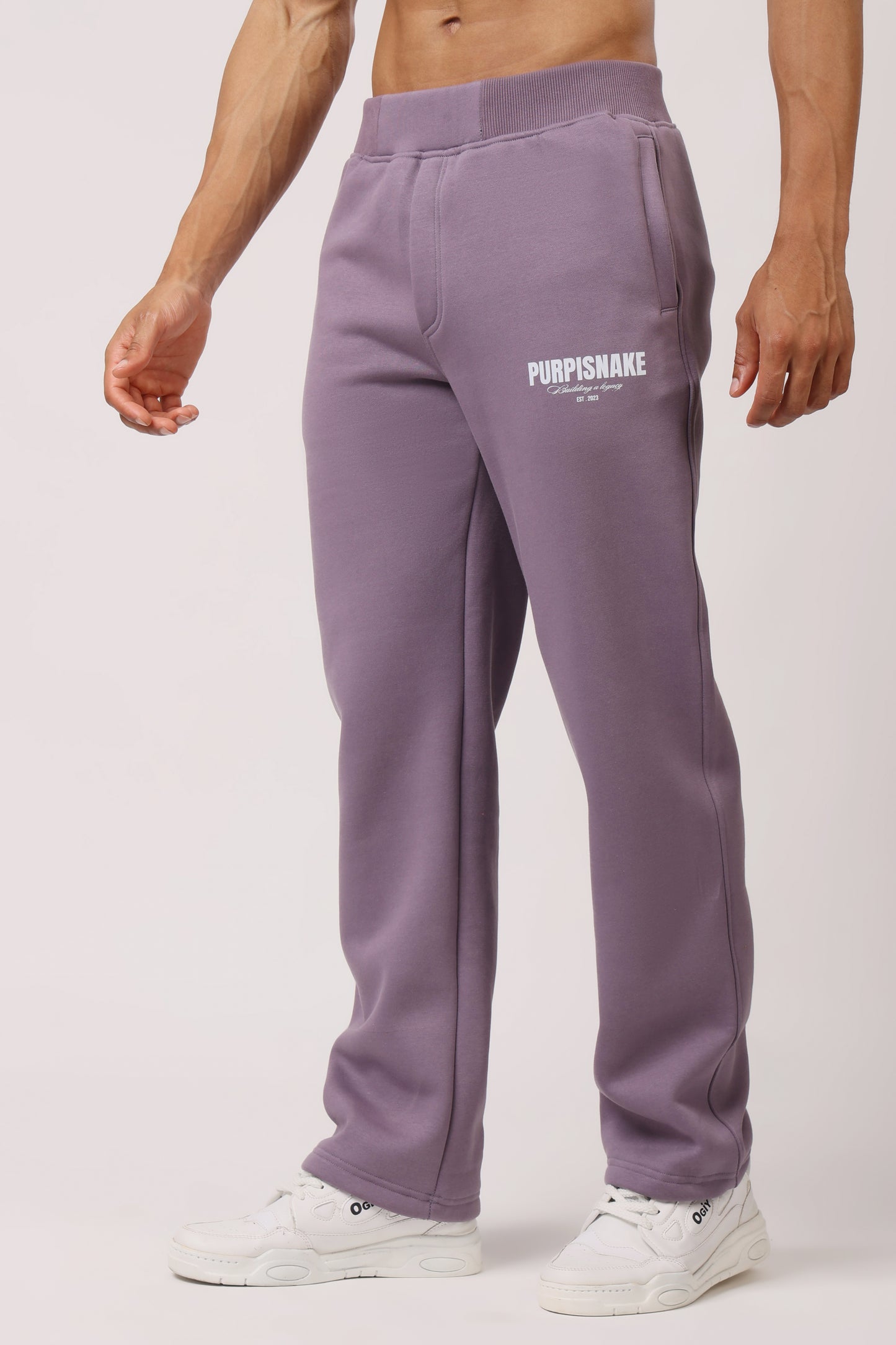 Purple sweatpants