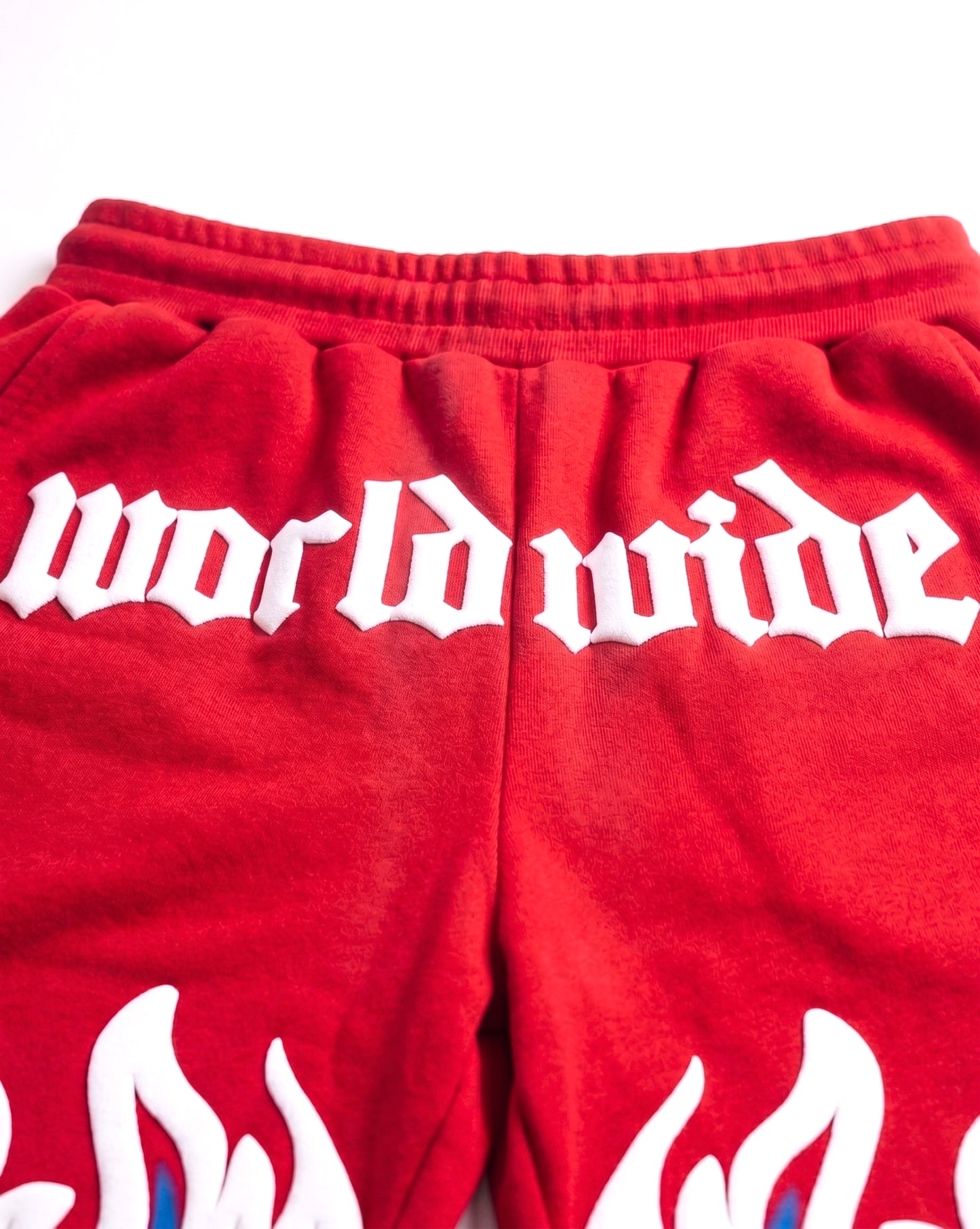 Red fury shorts