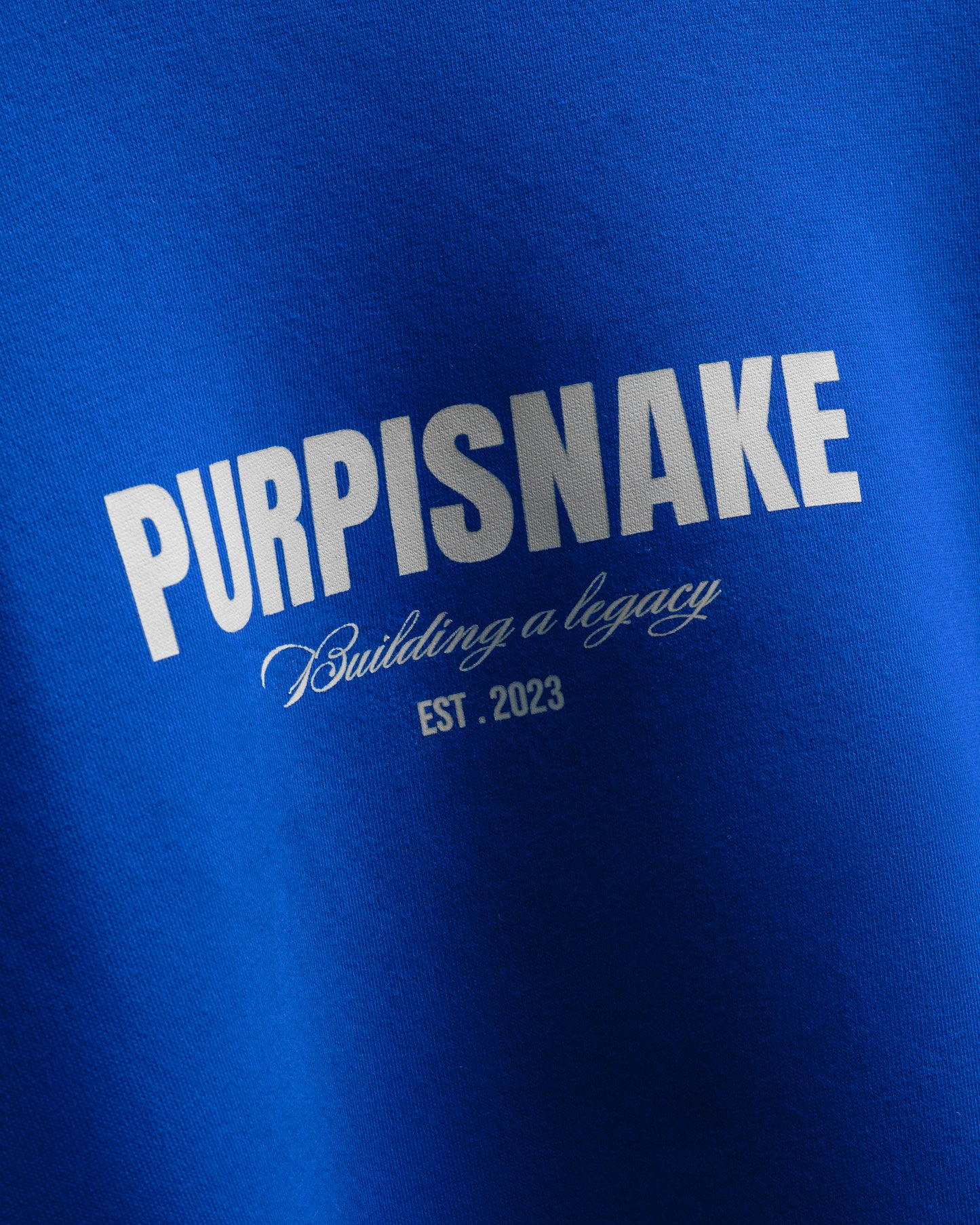 Blue piping sweatshirt