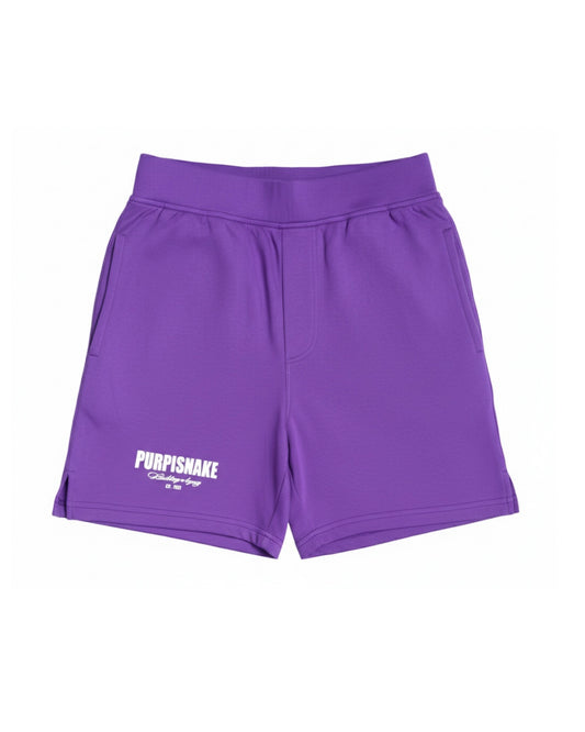 Purple Logo shorts