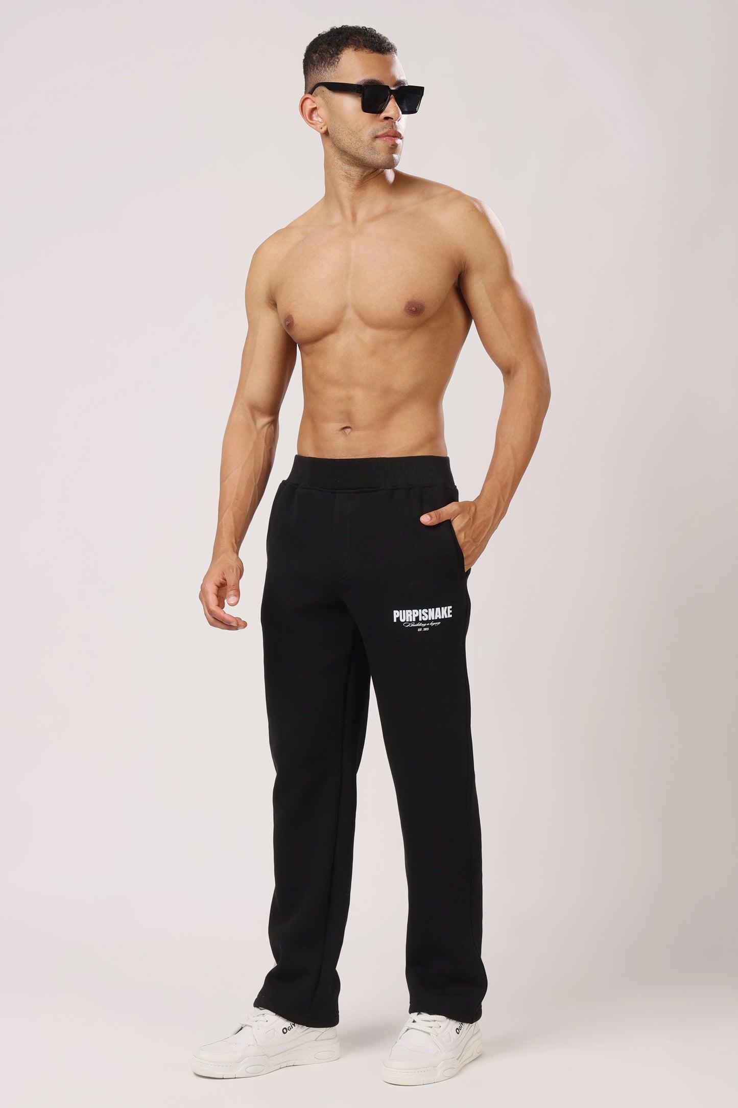Black sweatpants