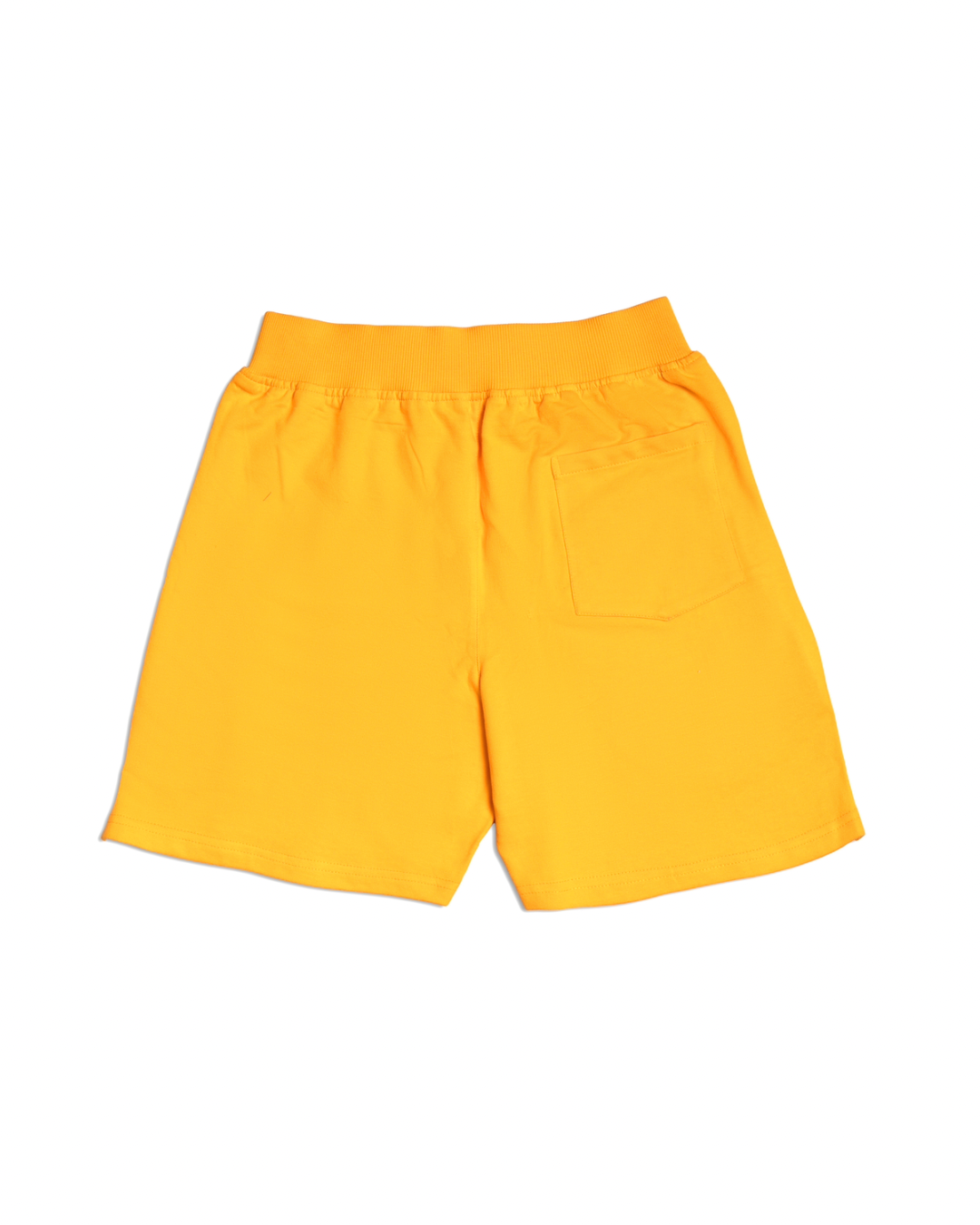 Yellow Logo shorts