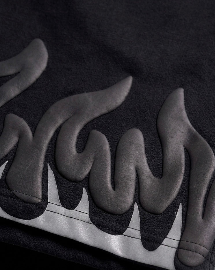 Stealth black shorts