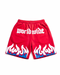 Red fury shorts