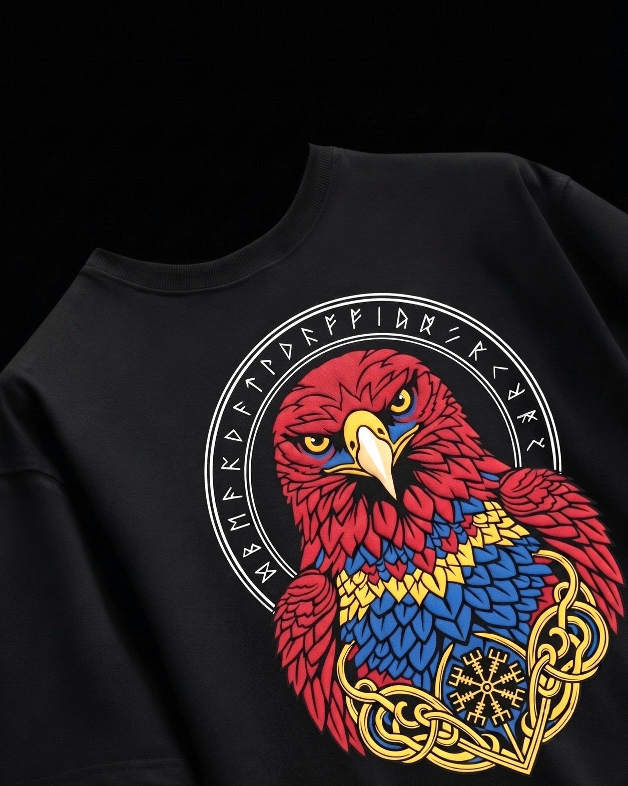 Raven sigil black