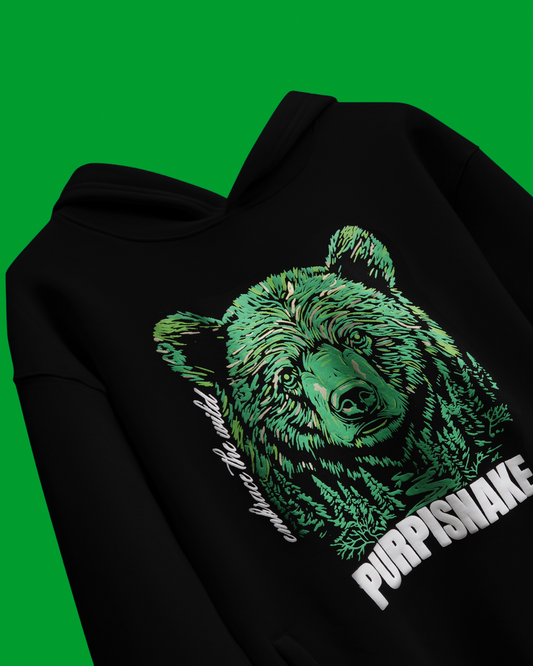 Jungle bear hoodie