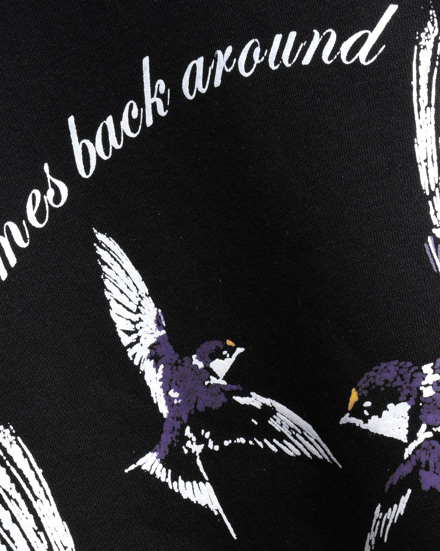 Sky bound purple hoodie