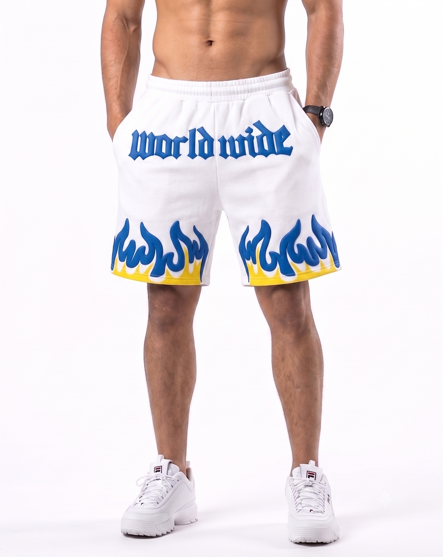 Apex white shorts