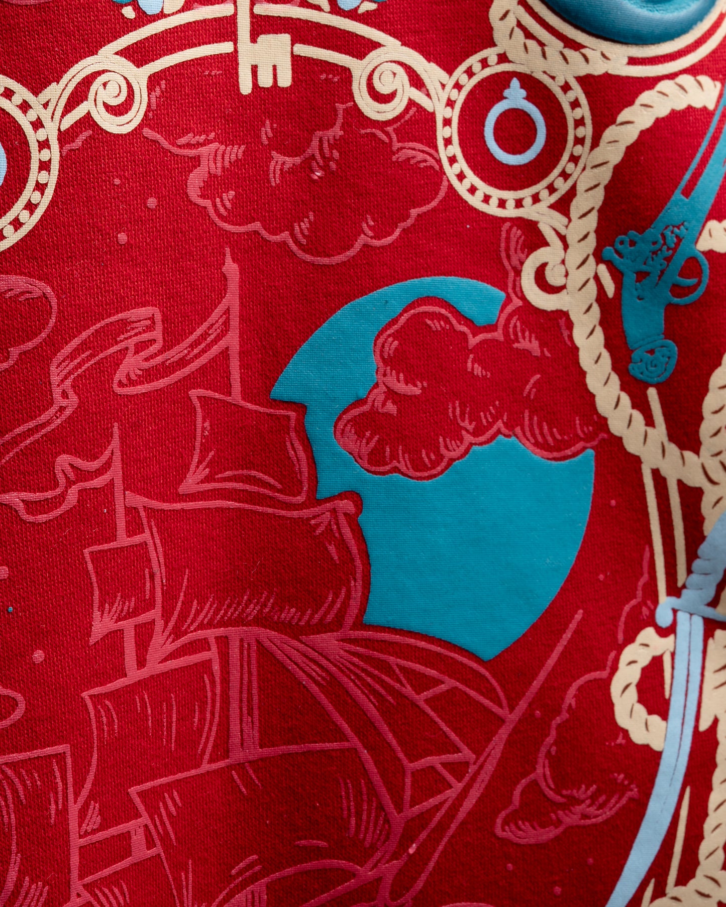 Lost treasure red hoodie