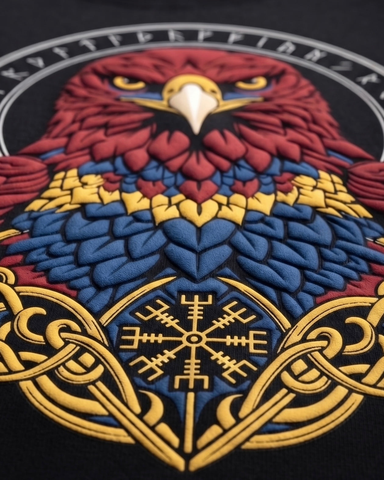 Raven sigil black