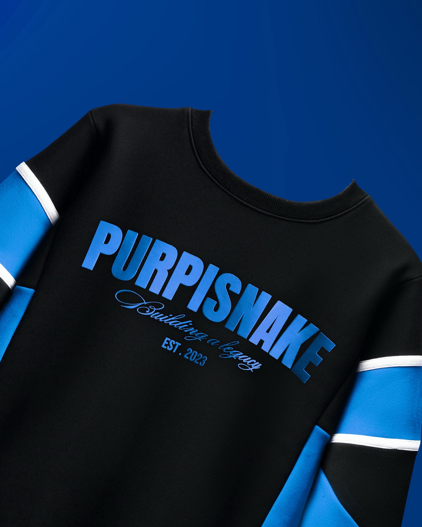 Blue Racing Sweatshirt