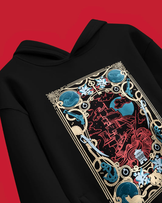 Lost treasure black hoodie