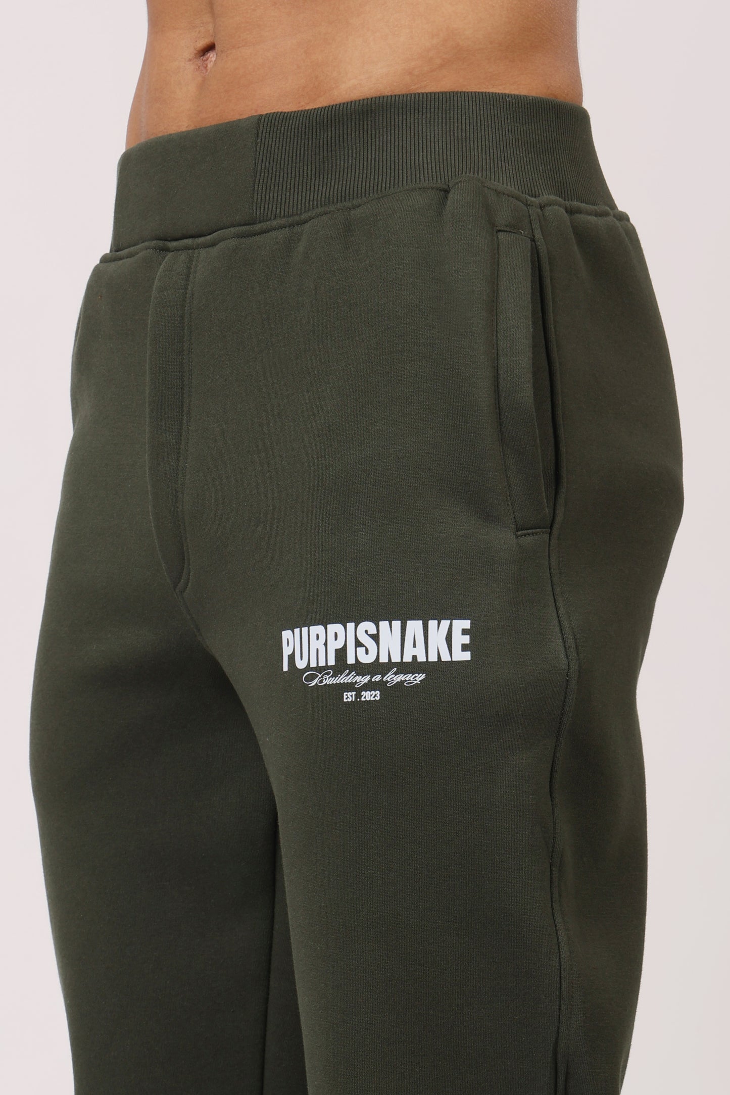 Olive sweatpants