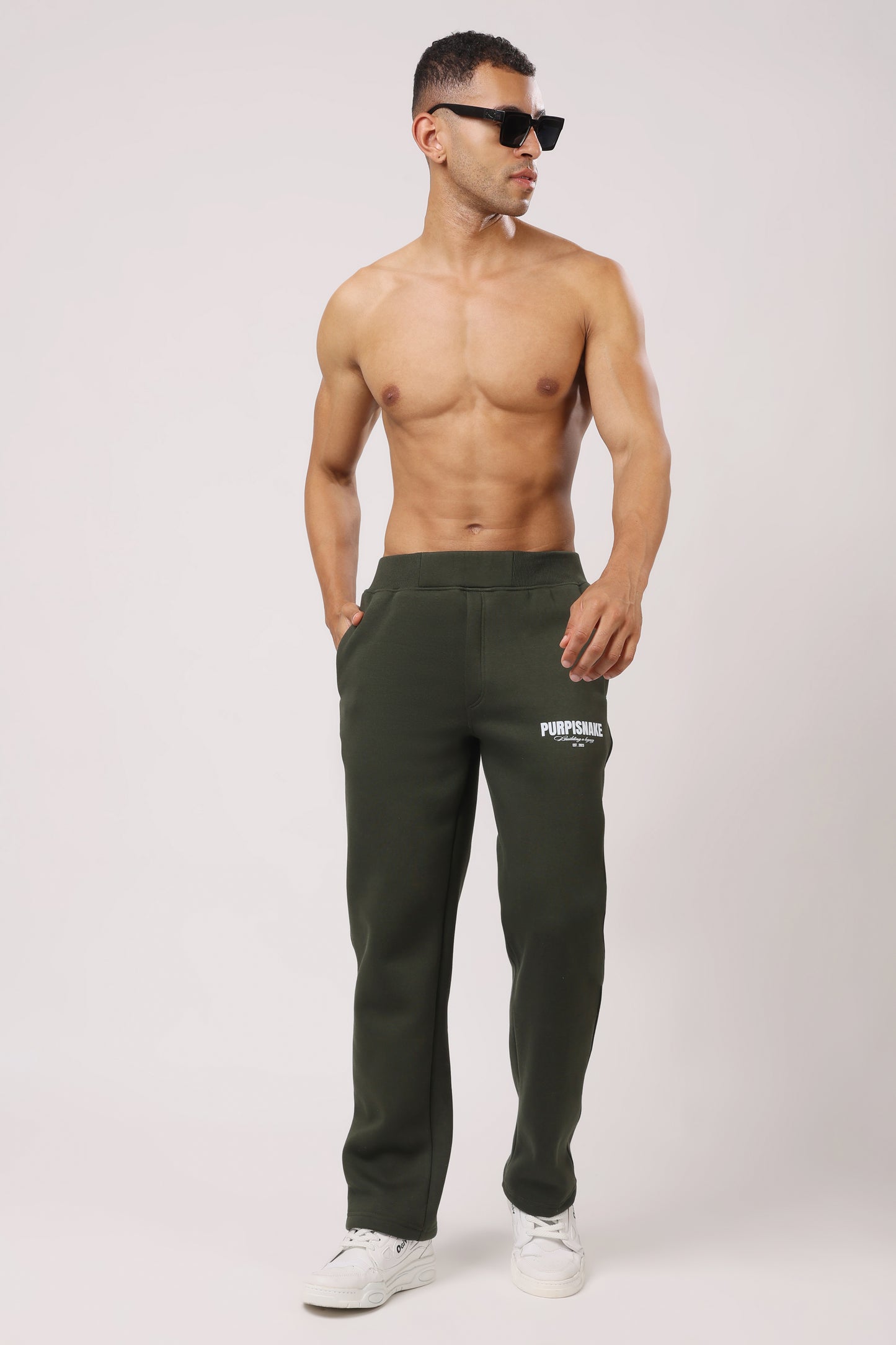 Olive sweatpants
