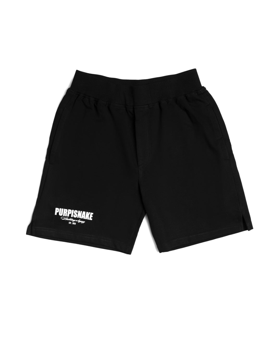 Black Logo Shorts