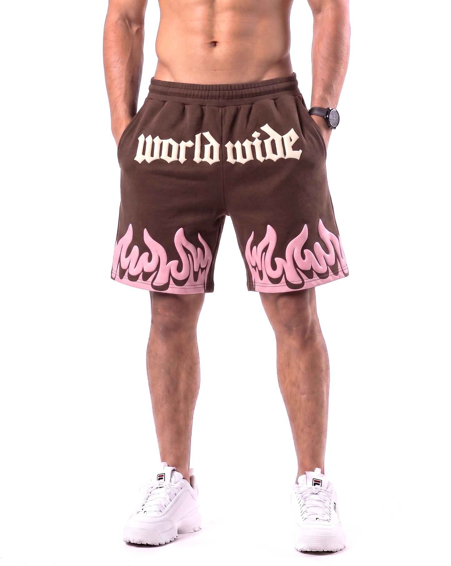 Mocha brown shorts