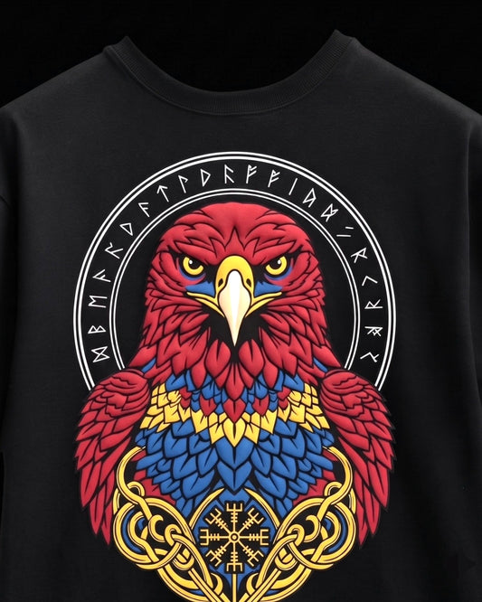 Raven sigil black