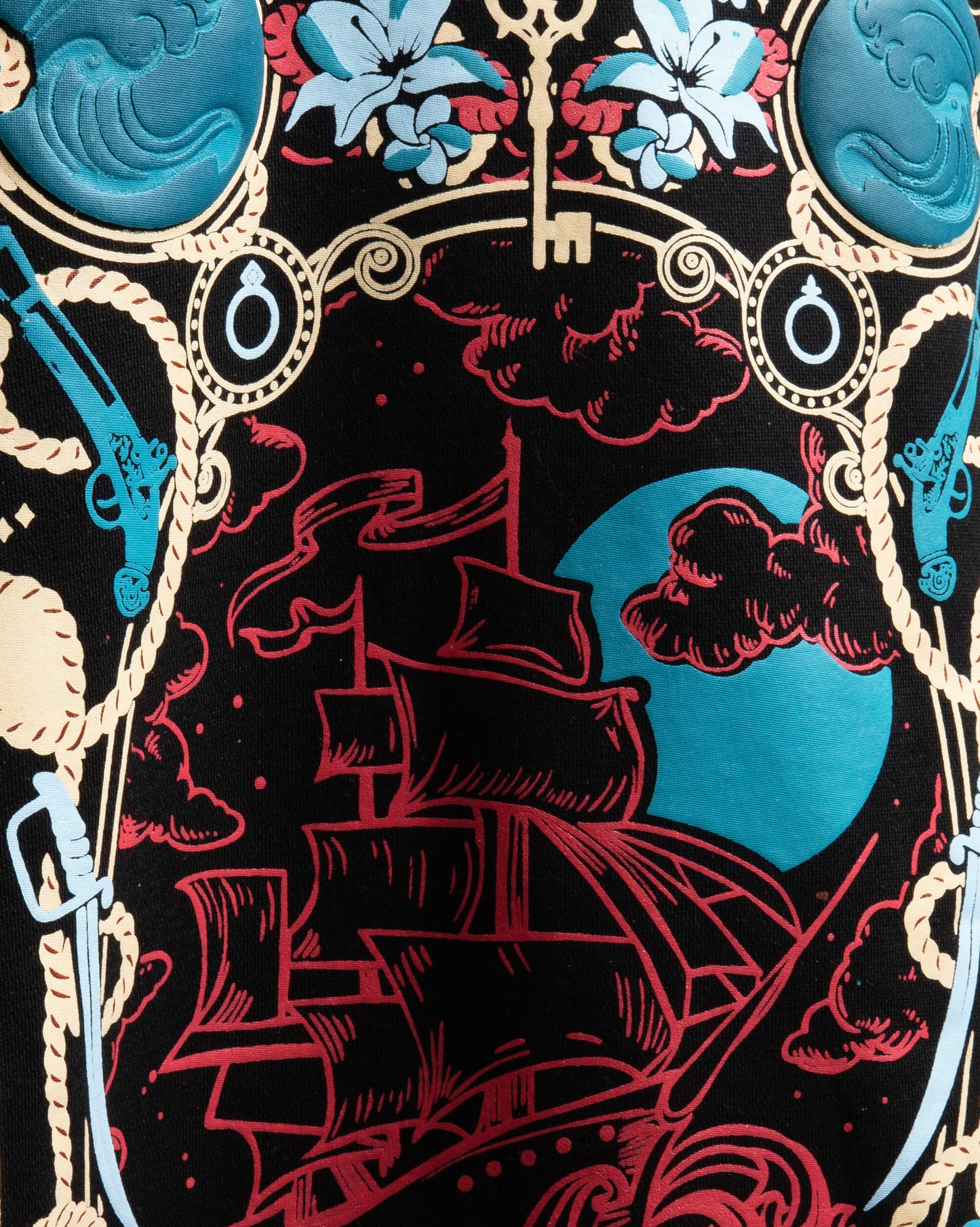 Lost treasure black hoodie