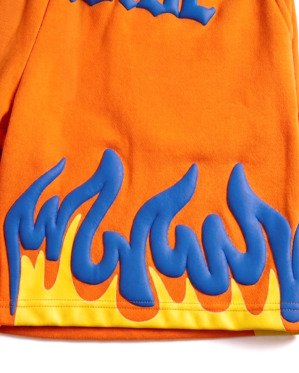 Orange fury shorts