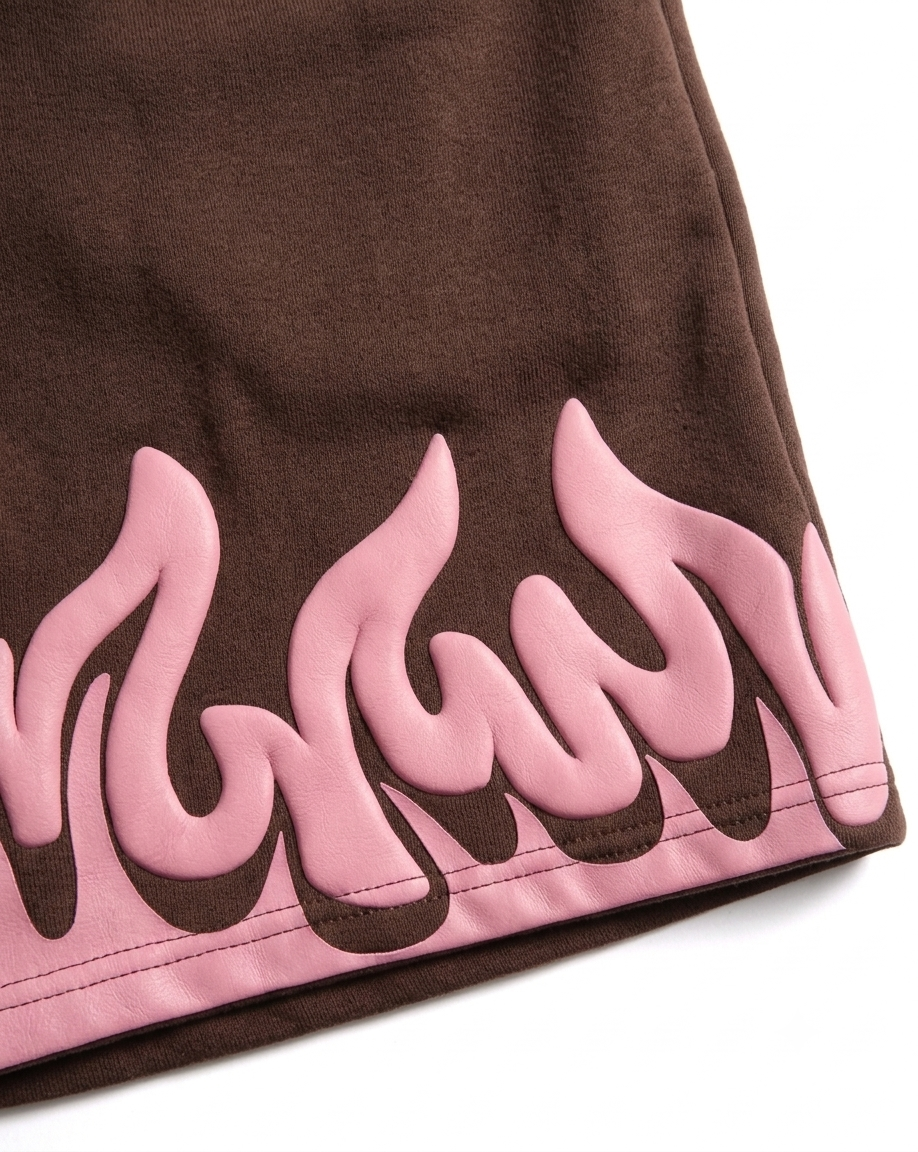 Mocha brown shorts