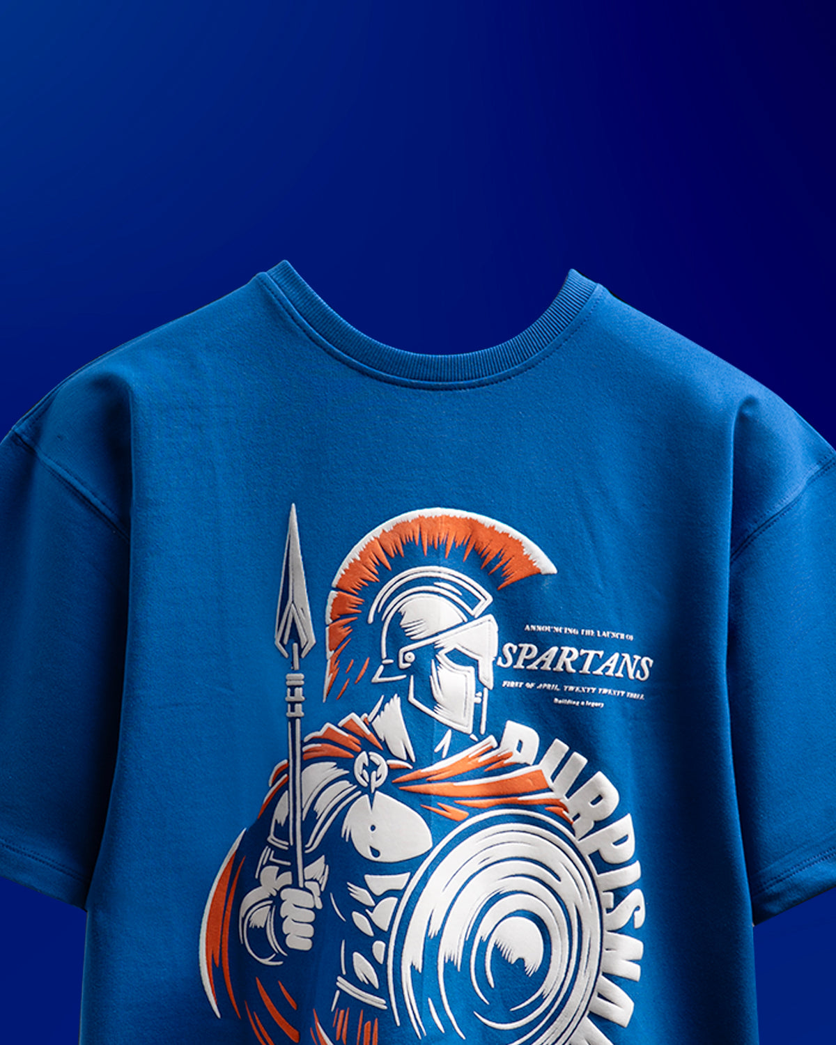 Spartans blue