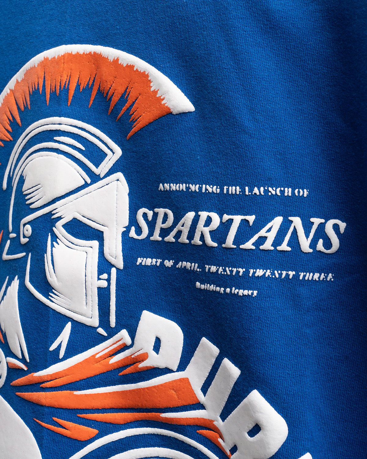 Spartans blue