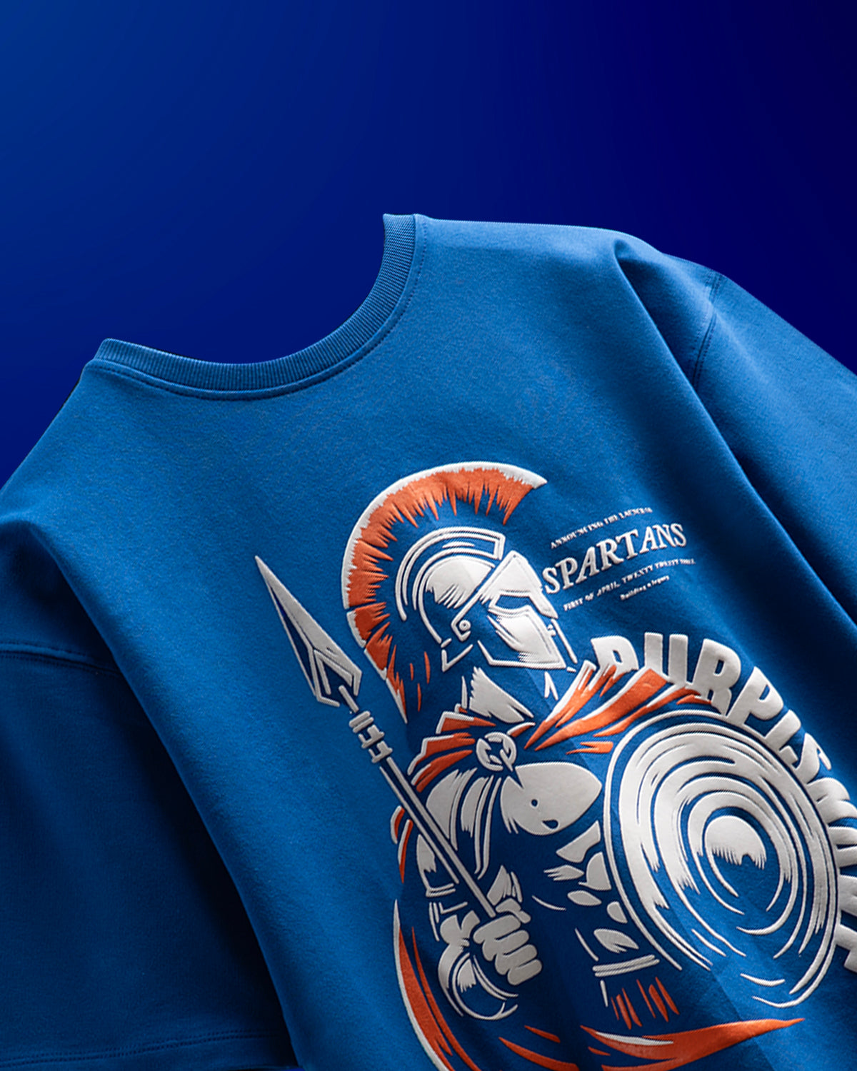 Spartans blue