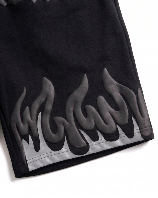 Stealth black shorts