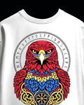 Raven sigil white