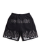 Stealth black shorts