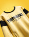 Midnight yellow sweatshirt